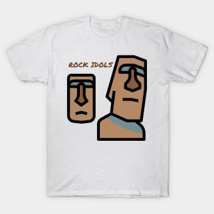 Rock Idols from Easter Island T-Shirt